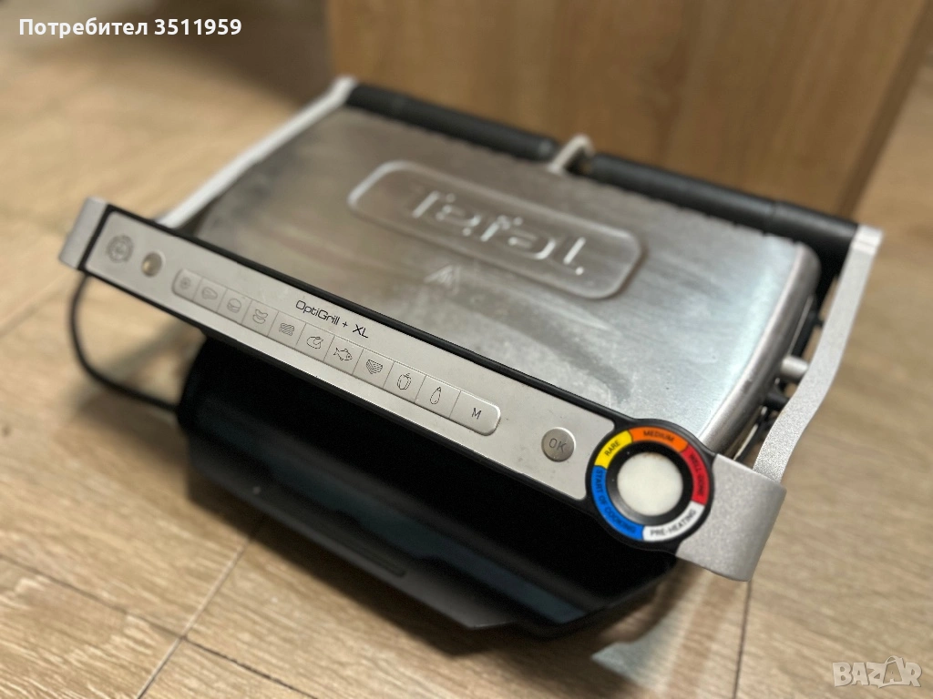 Грил -  Tefal Optigril XL, снимка 1