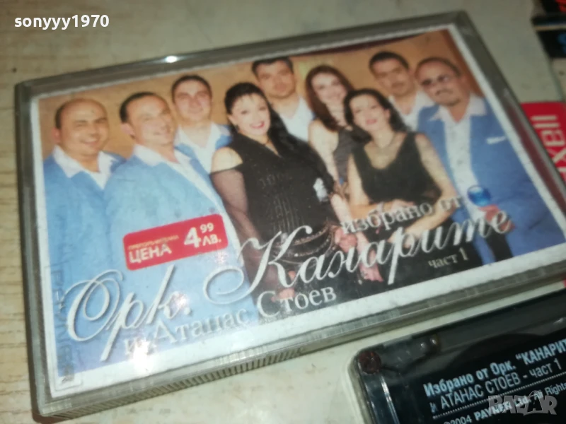КАНАРИТЕ-ОРИГИНАЛНА КАСЕТА 0807231041, снимка 1