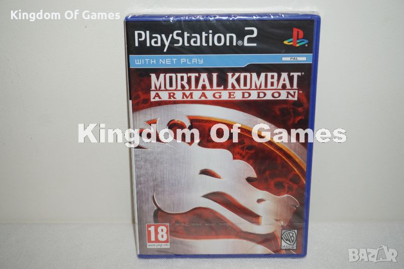 Чисто Нова Оригинална Запечатана Игра За PS2 Mortal Kombat Armageddon, снимка 1