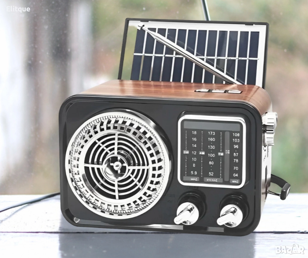 Радио GOLON RX-388S със соларен панел, снимка 1