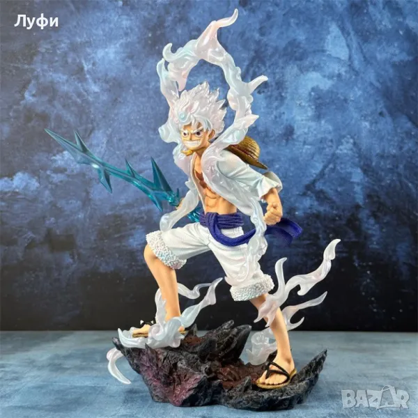 Аниме Фигурка Луфи Luffy Gear 5 One Piece God Nika, снимка 1