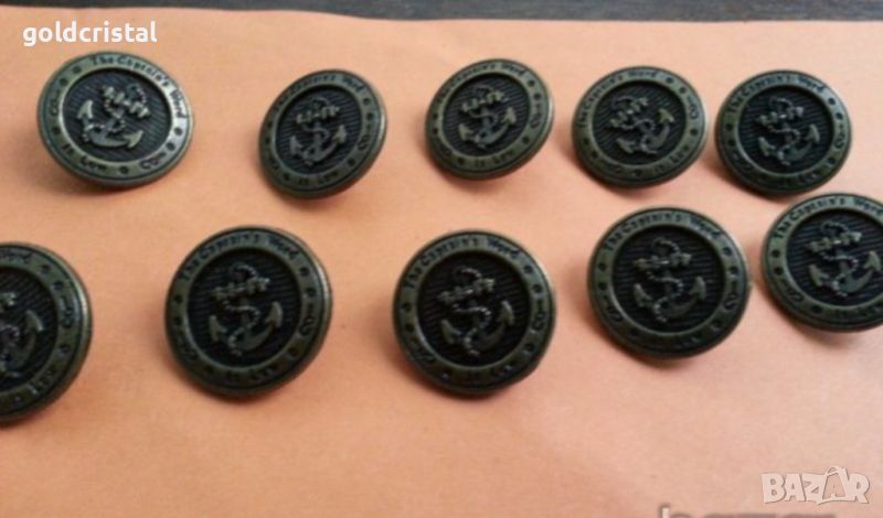 Стари  метални копчета , снимка 1