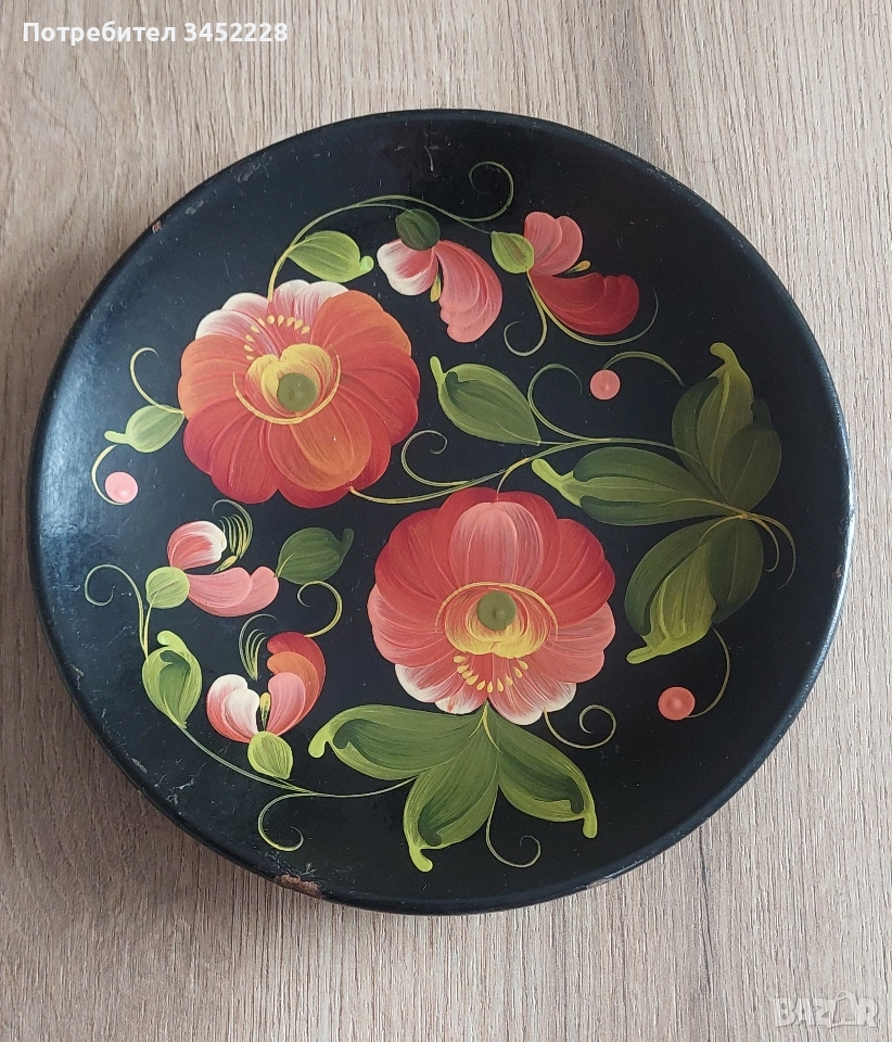 пано хохлома Русия за ценители 20см , снимка 1