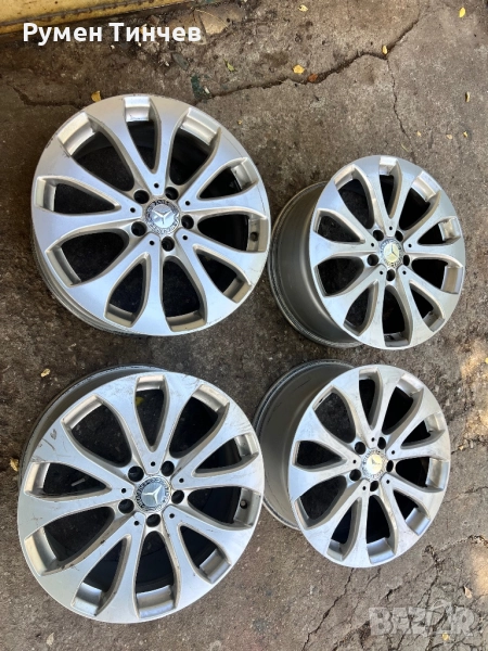 4бр оригинални джанти за Мерцедес 18ки, снимка 1