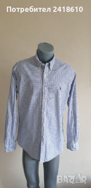 POLO Ralph Lauren Slim Fit Pique Cotton Mens Size L НОВО! ОРИГИНАЛ! Мъжка Риза!, снимка 1