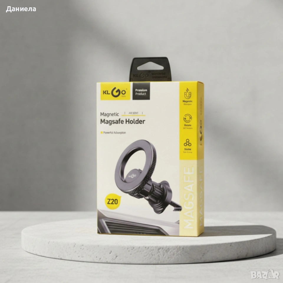 Магнитна стойка за телефон KLGO MagSafe Z20 , снимка 1