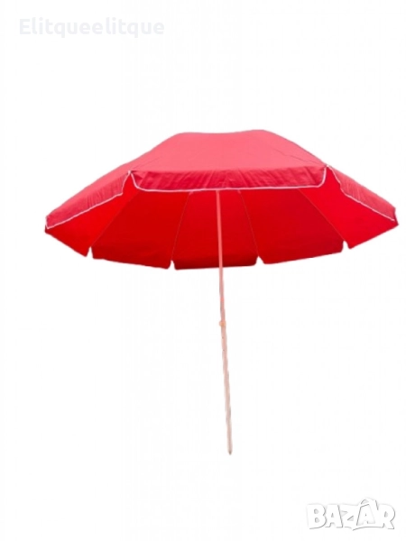 Функционален чадър за градина и плаж – Ø2.70 м, височина 2.50 м, снимка 1