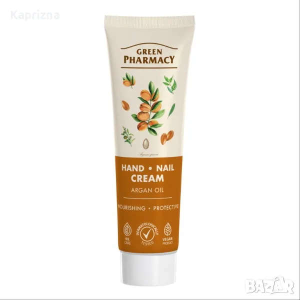 Крем за ръце и нокти с арган – за подхранване и защита, снимка 1