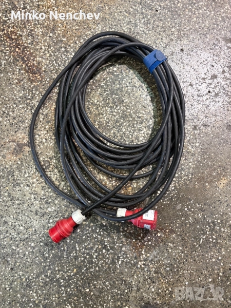 Чисто нов трифазен удължител 20м, снимка 1