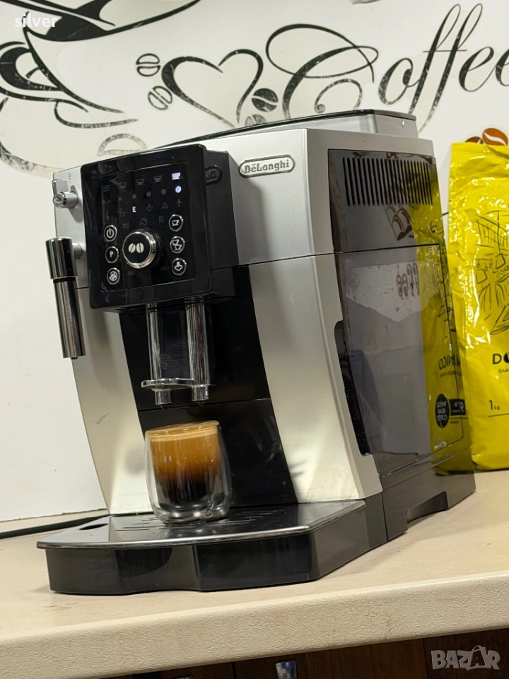 Кафемашина кафе автомат delonghi magnifica S с гаранция, снимка 1