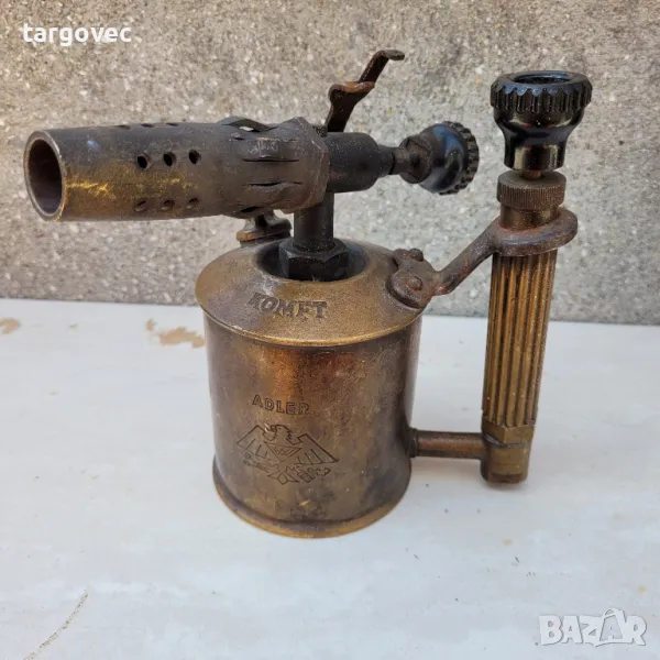уникална колекционерска бензинова лампа Adler Comet, снимка 1