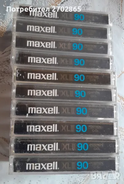 Аудио касети Maxell XLII  90мин.- хром , снимка 1