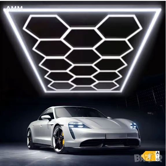 LED oсветление за сервизи, салони, фитнеси, Berber shop., снимка 1