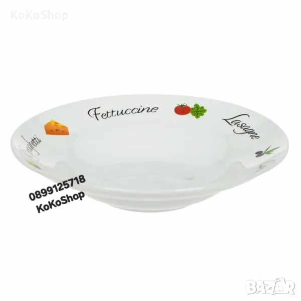 Чиния за паста-Ø 26,5 см/чиния за спагети, снимка 1