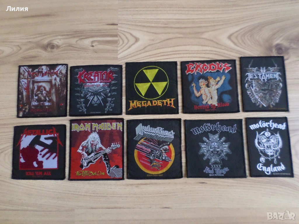 Нашивки на метъл групи, снимка 1