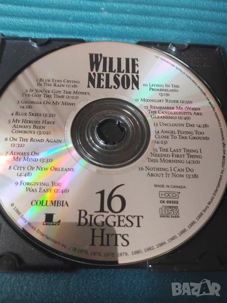 Willie Nelson – 16 Biggest Hits - оригинален диск музика, снимка 1