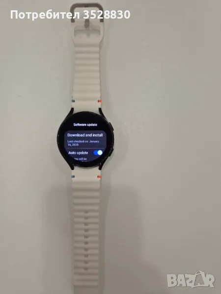 Samsung Galaxy Watch 4 44mm R875 черен LTE 4G в много добро състояние, снимка 1