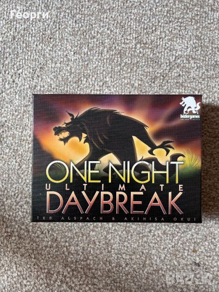 Настолна игра One Night Ultimate Daybreak, снимка 1