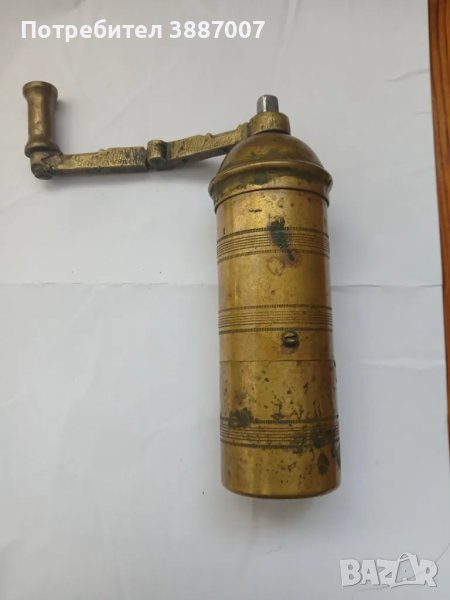 Турска месингова мелничка за кафе, снимка 1