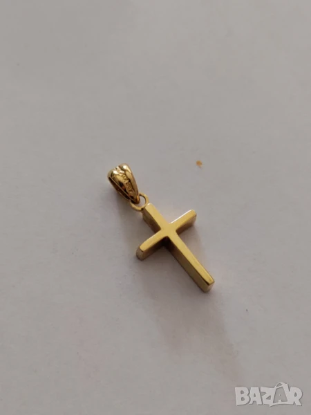 златна висулка кръст 48902-2, снимка 1
