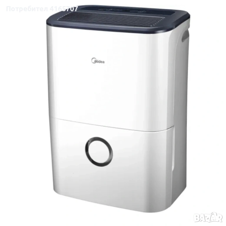 Влагоуловител Midea DF-20DEN7-WF – 20 л/24 ч, Smart Wi-Fi, за до 100 m³ (40 m²), R290, снимка 1