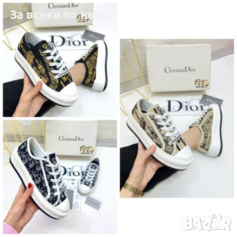 Дамски маратонки Christian Dior - 3 налични цвята Код D623, снимка 1 - Маратонки - 46890472