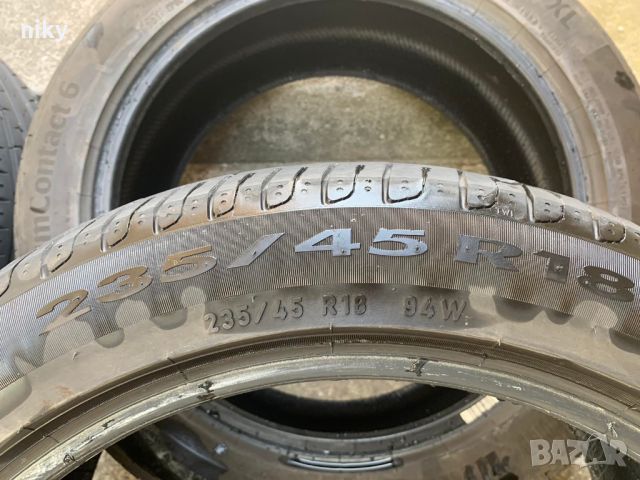 2бр. летни гуми PIRELLI Cinturato P7 235/45 R18 94W, снимка 7 - Гуми и джанти - 46230045