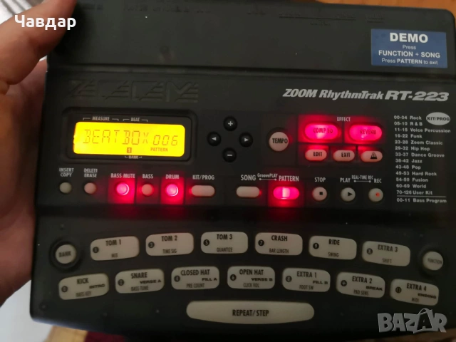 Zoom rhythmtrack rt-223
