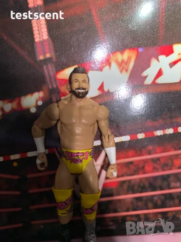 Екшън фигура WWE Zack Ryder Mattel Зак Райдър Мат Кардона figure wrestling играчка, снимка 3 - Колекции - 49152616