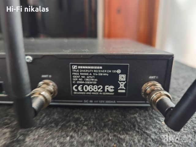 професионален безжичен микрофон и приемник модем SENNHEISER EW100 G3 EW500 G2, снимка 9 - Микрофони - 46734707