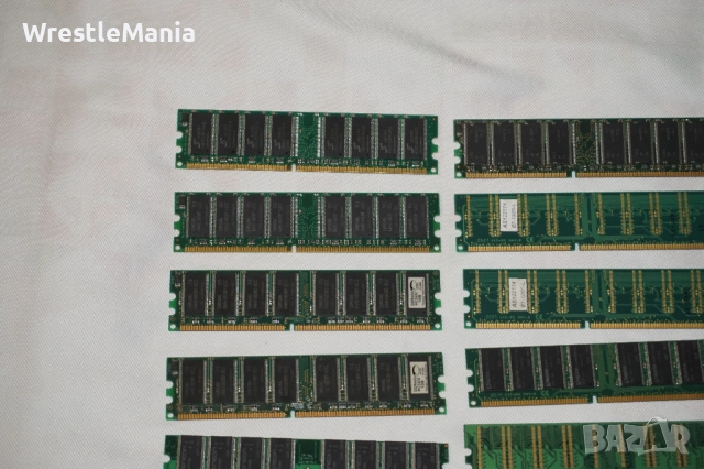 17 DDR RAM ПАМЕТ Тествана и Работеща за Настолен Компютър, снимка 10 - RAM памет - 51956230