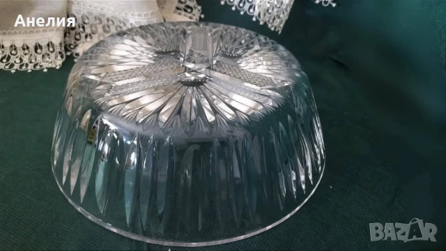 Фруктиери,купи за салата , таратор и чаши...релефно стъкло, снимка 7 - Чинии - 50706976