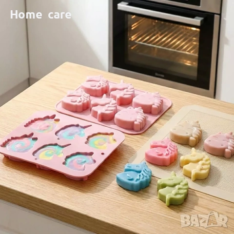 Молд Еднорози , снимка 1 - Форми - 54232200