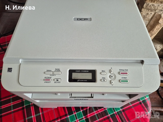 Принтер/копир/скенер Brother DCP -7055w , снимка 4 - Принтери, копири, скенери - 51988724