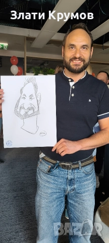 Рисувам карикатури на живо , снимка 3 - Други - 52890323