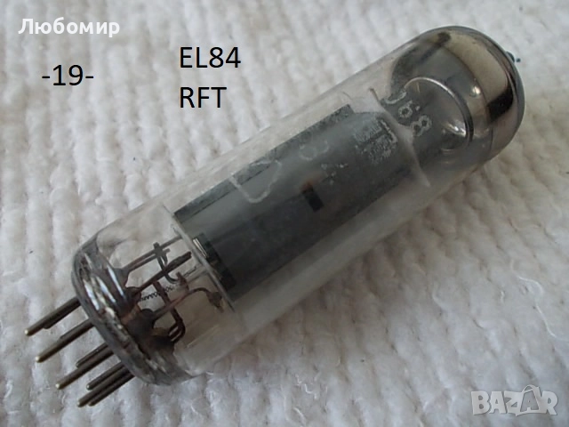 Радиолампи EF / EL - списък, снимка 13 - Друга електроника - 51157020