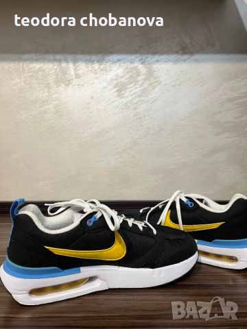 Нови дамски маратонки nike air MAX dawn black & yellow, снимка 8 - Маратонки - 46649100