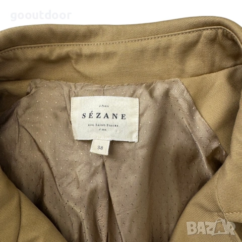 Sézane Scott Trench Coat (38), снимка 3 - Палта, манта - 53778001