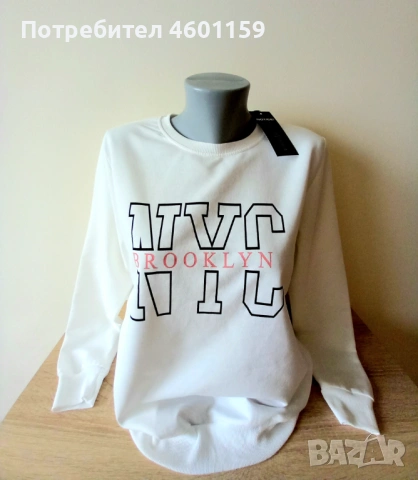 Нова дамска спортна блуза , снимка 3 - Блузи с дълъг ръкав и пуловери - 53742614