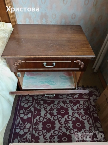 Мебели за спалня - гардероб спалня тоалетка нощни шкафчета, снимка 2 - Гардероби - 53592249