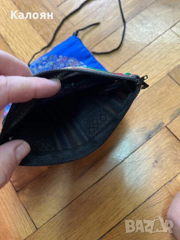 Индийска платнена чантичка унисекс , снимка 4 - Чанти - 51223502