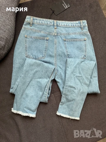 Нови дънки с висока талия S, снимка 6 - Дънки - 51109972