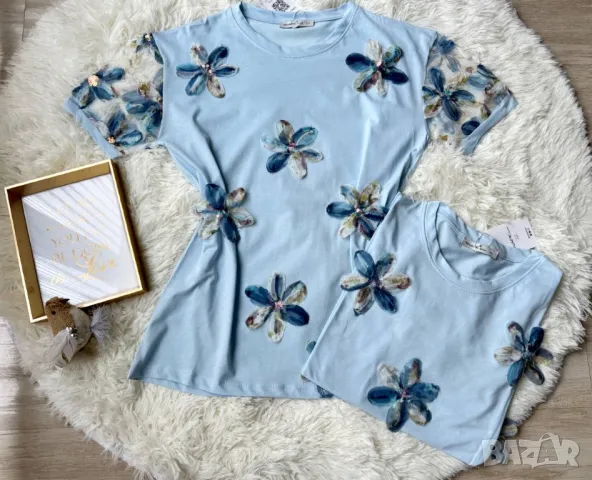 памучни дамски тениски , снимка 5 - Тениски - 50423583