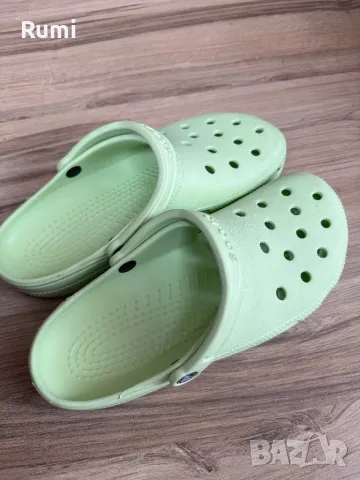 Оригинални резидави мъжки чехли Crocs ! 45,5 н, снимка 8 - Мъжки чехли - 49512188