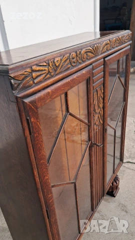 Витрина ретро масив "Ar Deco", снимка 4 - Секции и витрини - 53683705