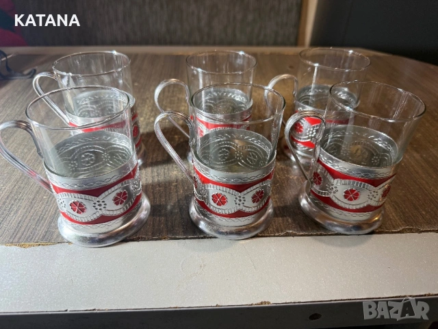 Ретро чаши за чай от соца 