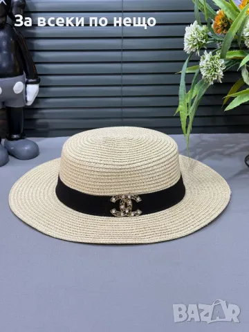 Prada👒Loewe👒Chanel Плажна Шапка Тип Капела - Налични Различни Цветове Код E24, снимка 2 - Шапки - 50214588