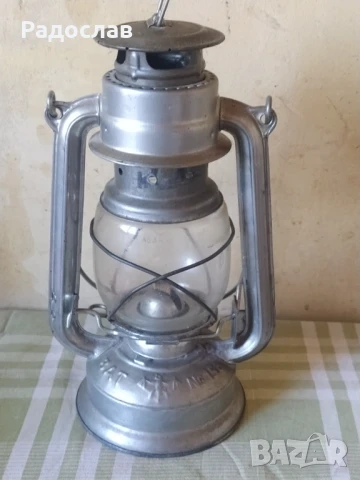 стара германска керосинова / газена лампа , снимка 4 - Декорация за дома - 51315140