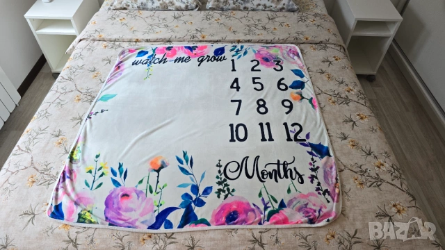 Одеяло за месечинки на бебе, снимка 14 - Спално бельо и завивки - 53970062