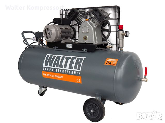Въздушен компресор WALTER GK 420-2,2/200 A P, снимка 1 - Компресори - 45872979